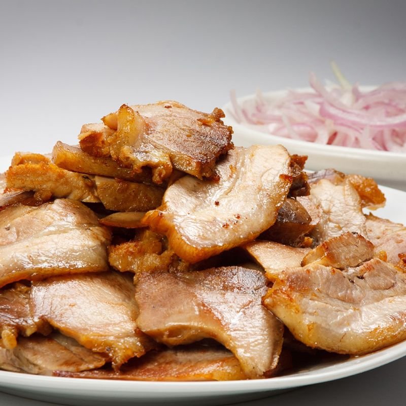 1/2 k. Chicharrón (solo chicharrón)